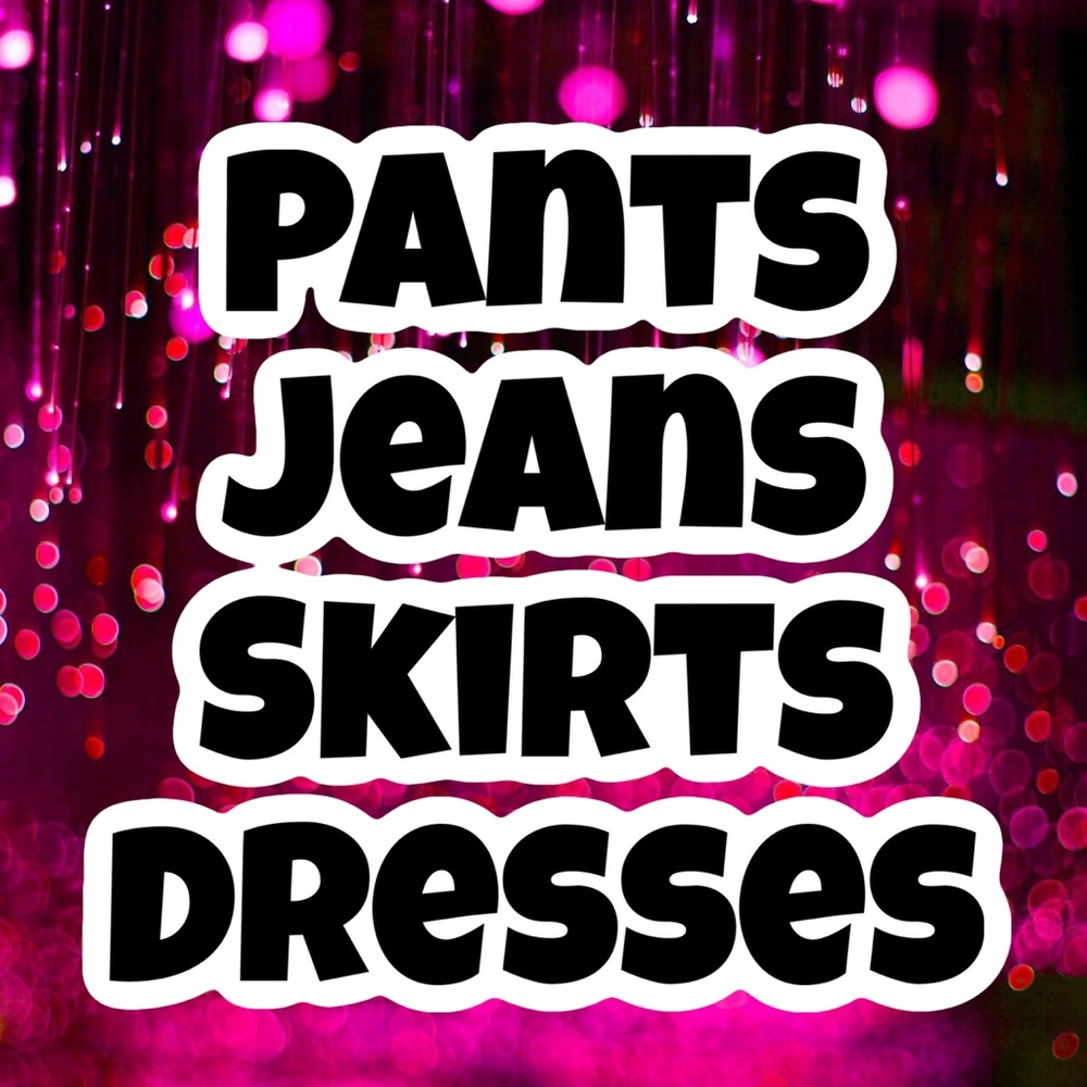 Dresses, skirts & pants👉🏽